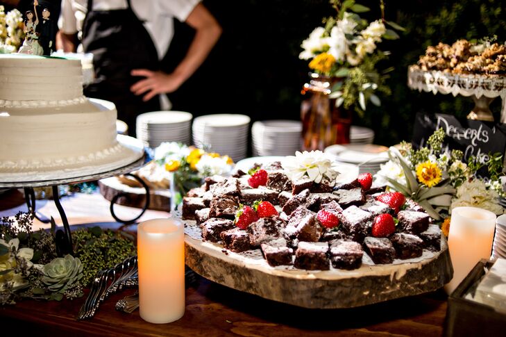 Brownies in Dessert Bar