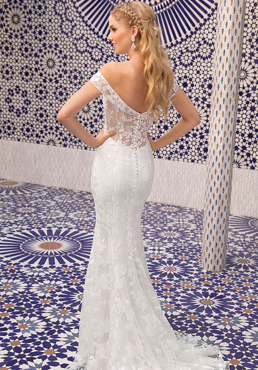 Beloved by Casablanca Bridal BL304 Layla Mermaid Wedding Dress - 2