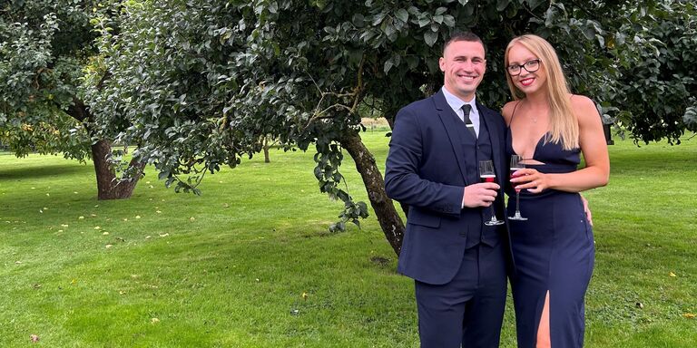 Jodie & Liam Home Page Banner