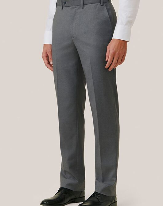 Birdy Grey Suits Taylor Suit Pants in Charcoal Grey Tuxedo - 3
