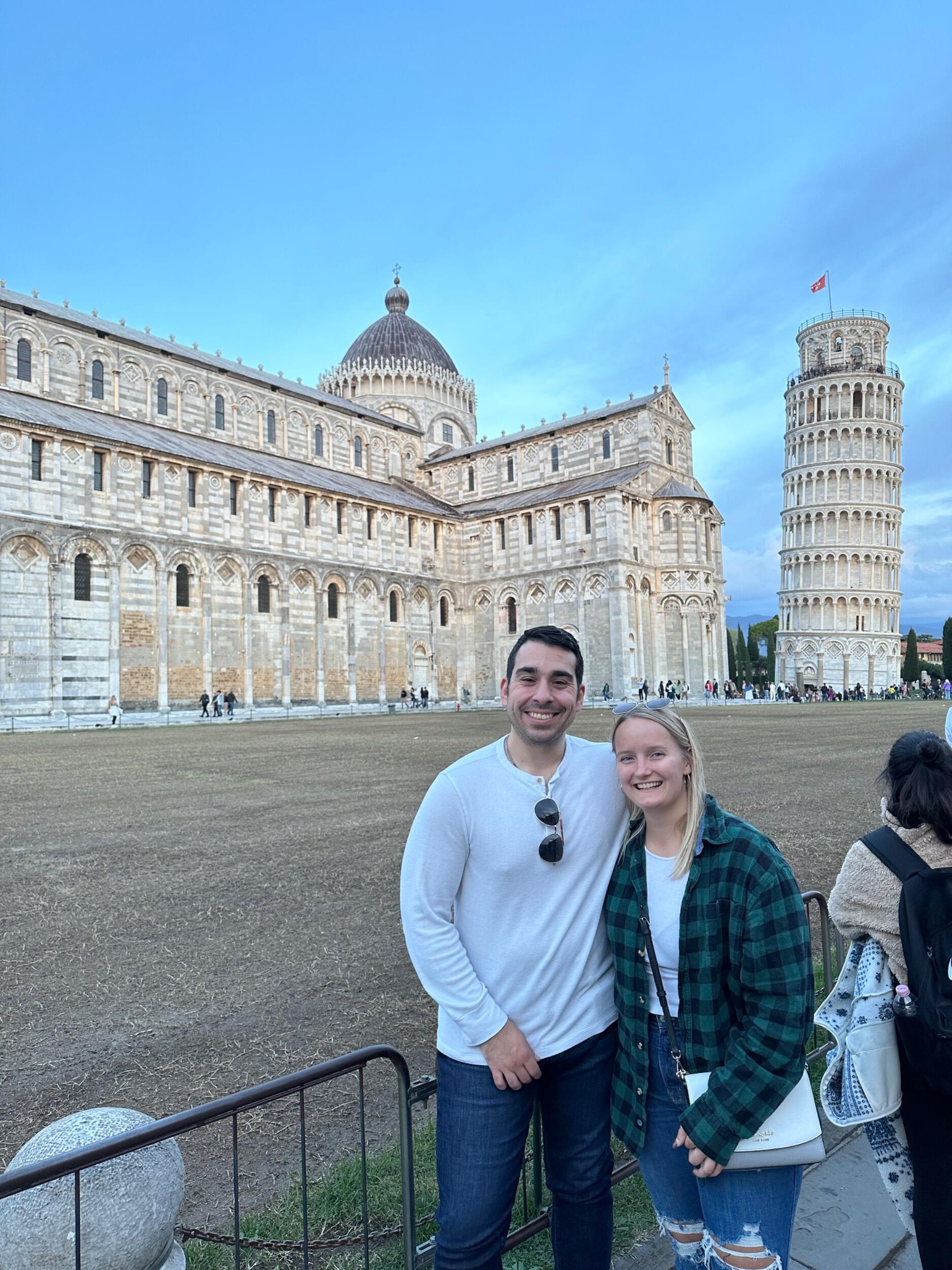 Pisa.. is this tower supposed to be leaning??