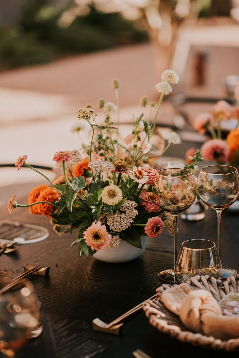 rustic fall wedding centerpieces,