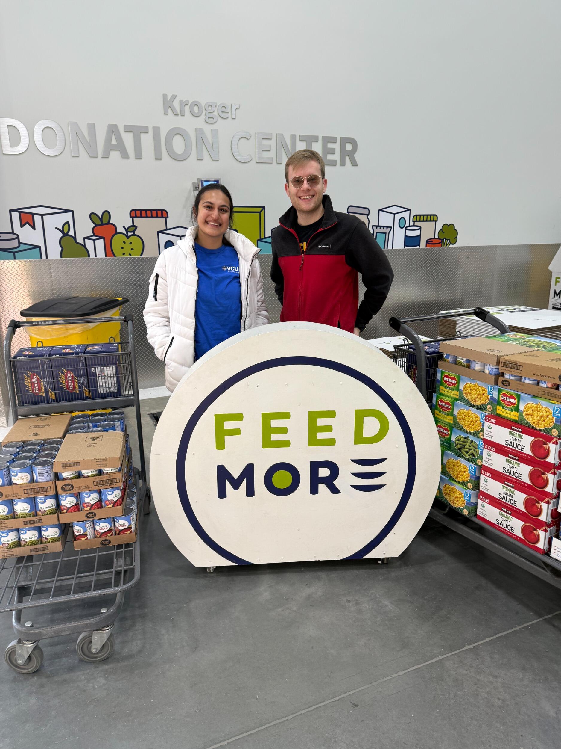 Rallied our family and friends for the VCU Med School Food Drive donation!