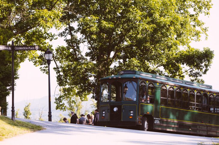 Trolley Wedding Guest Transportation