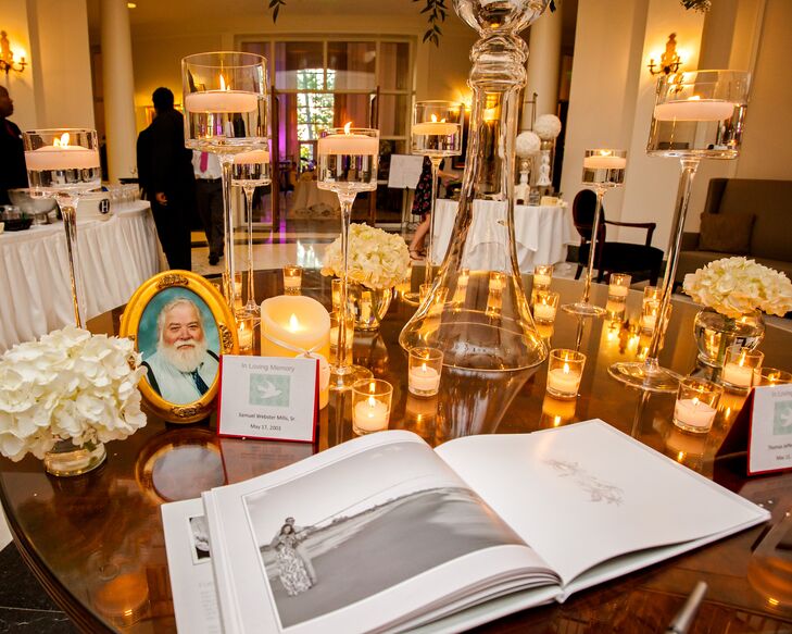 Candlelit North Carolina State Reception