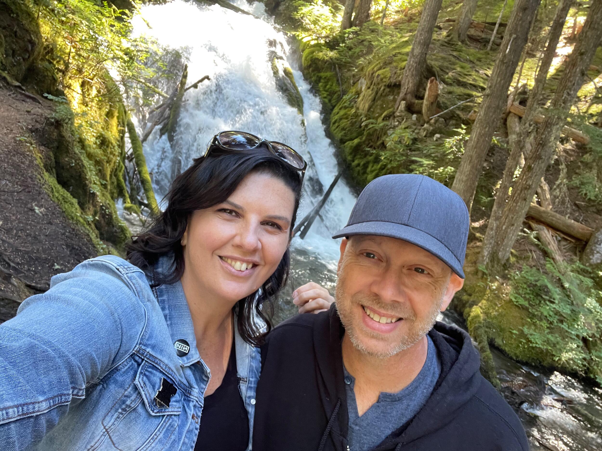 We love traveling and getting outside!