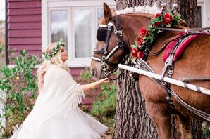 Bohemian Eucalyptus Flower Crown