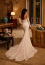 Moonlight Couture H1624 Mermaid and Trumpet Wedding Dress - thumbnail - 2