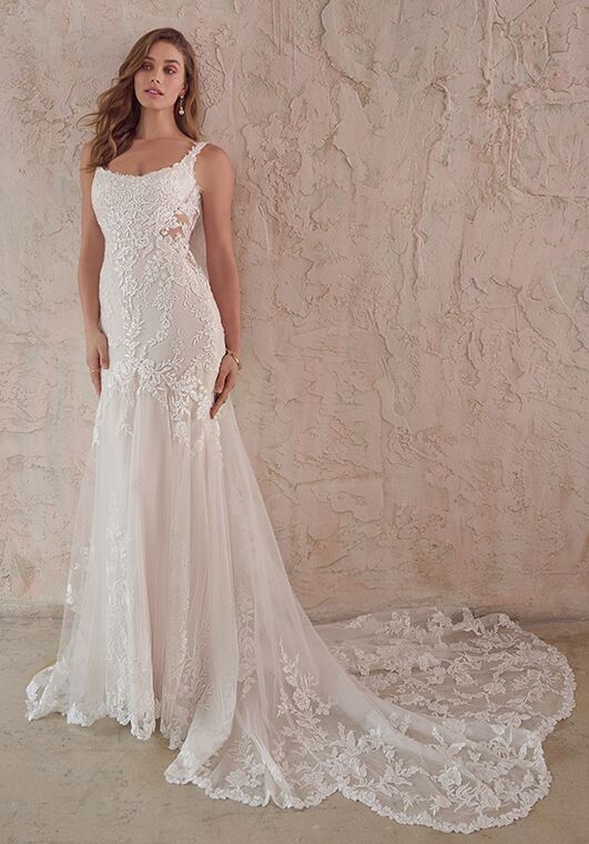 Maggie Sottero SAMANTHA Sheath Wedding Dress - 3
