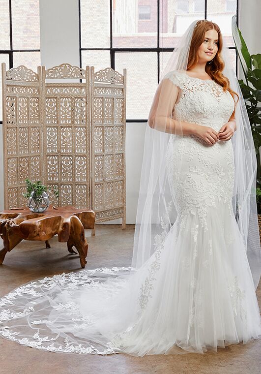 Beloved by Casablanca Bridal BL329 Darcey Mermaid Wedding Dress - 4