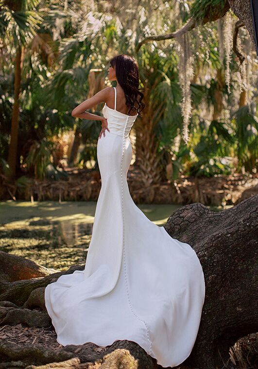 Wilderly Bride Sammi Sheath Wedding Dress - 2