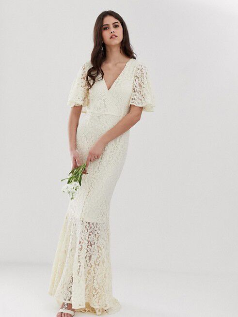 Y.A.S. wedding lace fishtail dress
