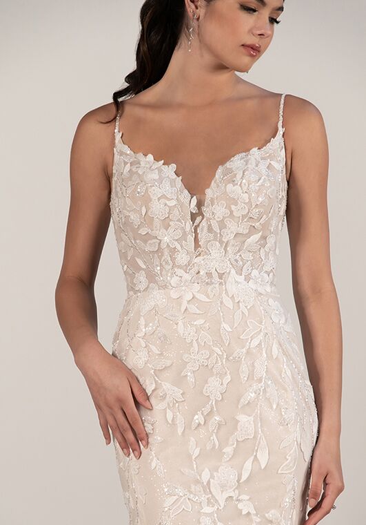 Stella York 8050 Fit-and-Flare Wedding Dress - 2