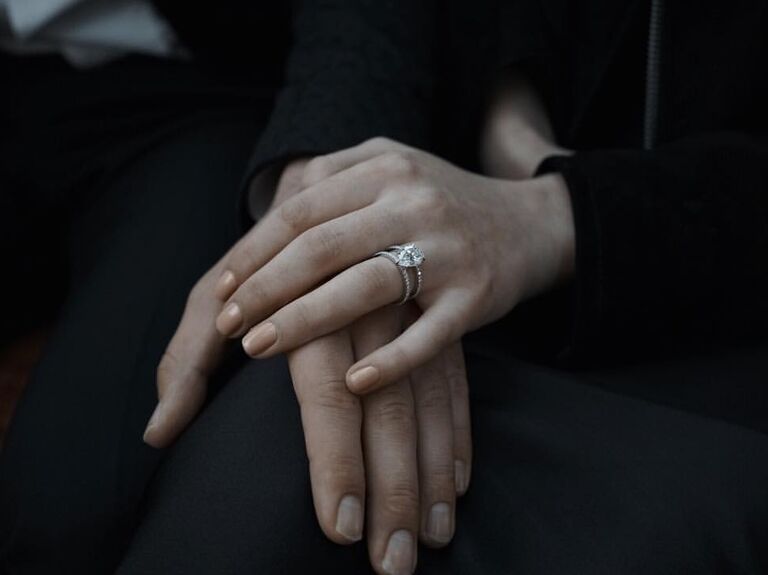 Sophie Turner's beautiful engagement ring. 