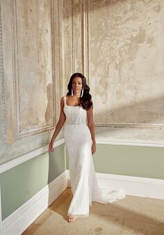 Sincerity Bridal 44563 Fit-and-Flare Wedding Dress