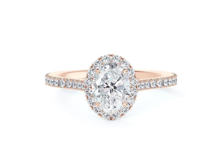 oval diamond engagement ring