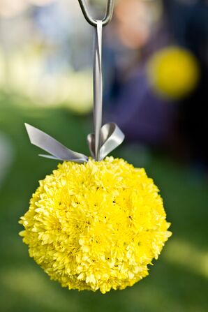 Yellow Mum Pomander