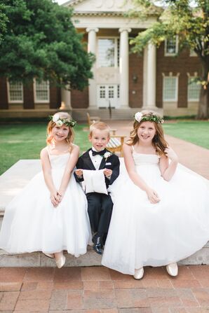 Classic Formal Flower Girls and Ring Bearer