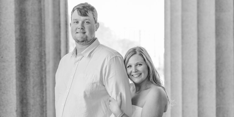 Megan & Brennen Home Page Banner