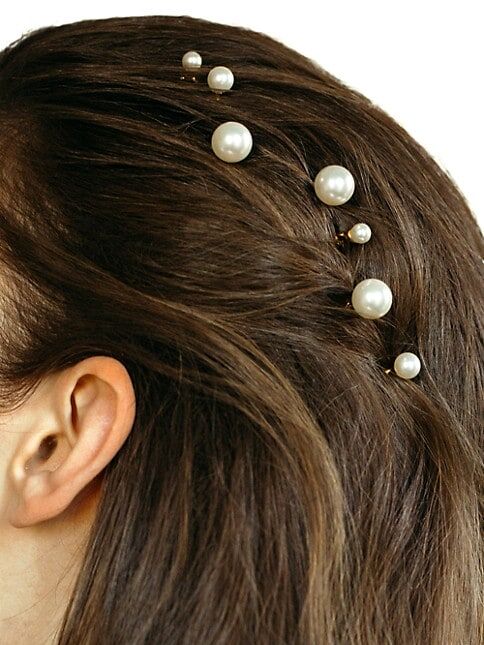 Jennifer Behr 7-Piece Perla Bobby Pins
