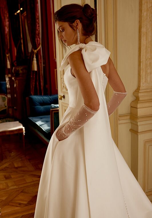 Justin Alexander Jacqueline A-Line Wedding Dress - 3