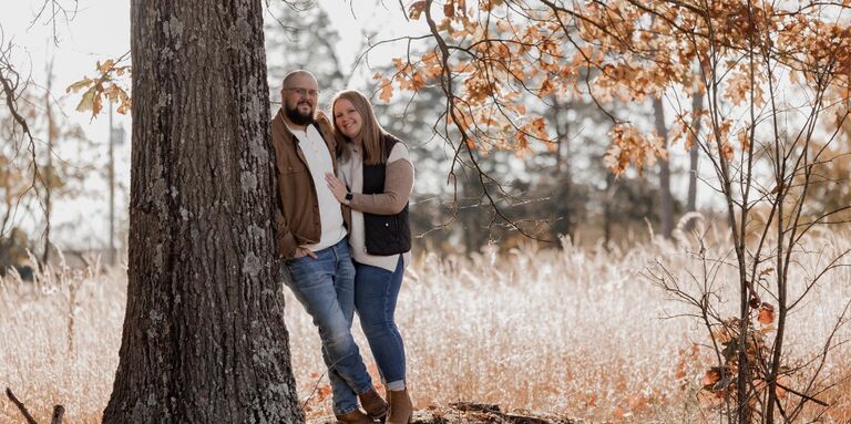 Megan & Cameron Home Page Banner