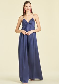 Sachin & Babi Jessica Gown - Deep Cobalt Bridesmaid Dress