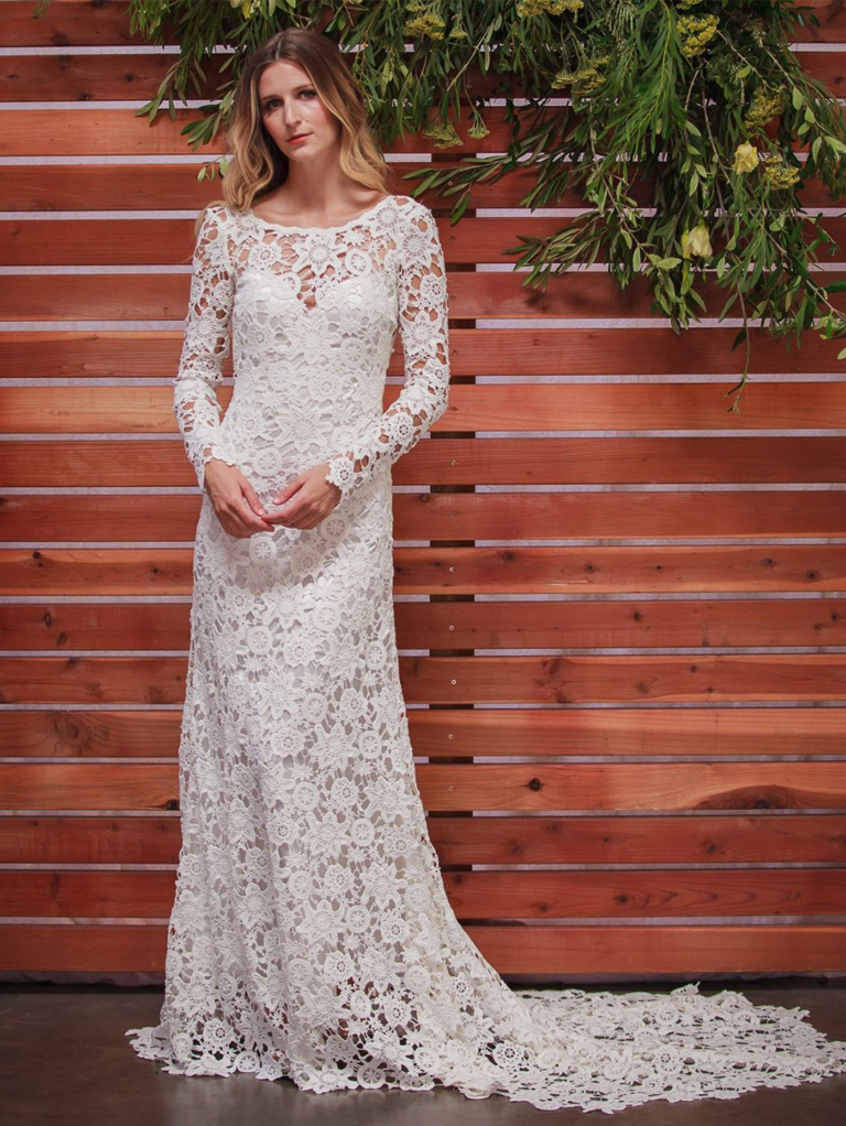 Crochet Wedding Dresses for the Boho Bride