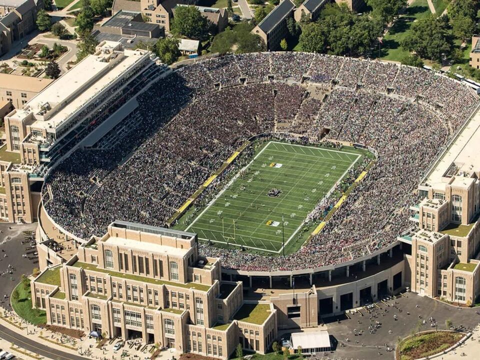 Picture of Notre Dame Stadium