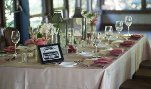 Simple Asheville Wedding Reception
