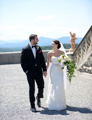 Strapless Wtoo Wedding Gown with Embellished Waist
