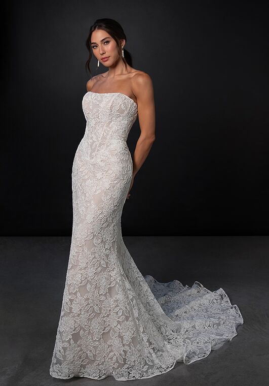 Martina Liana ML1986 Column Wedding Dress - 3