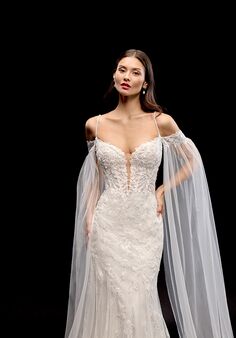 Justin Alexander Signature Lilith Fit-and-Flare Wedding Dress