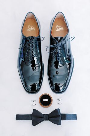 Black Patent Leather Christian Louboutin Oxfords