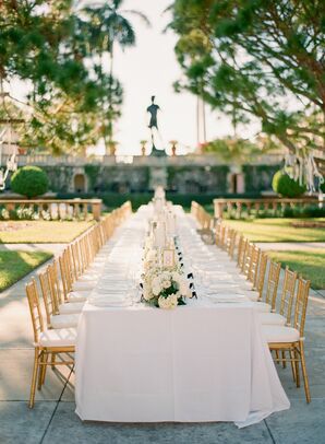 White Floral Centerpieces