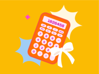 Illustration of a calculator