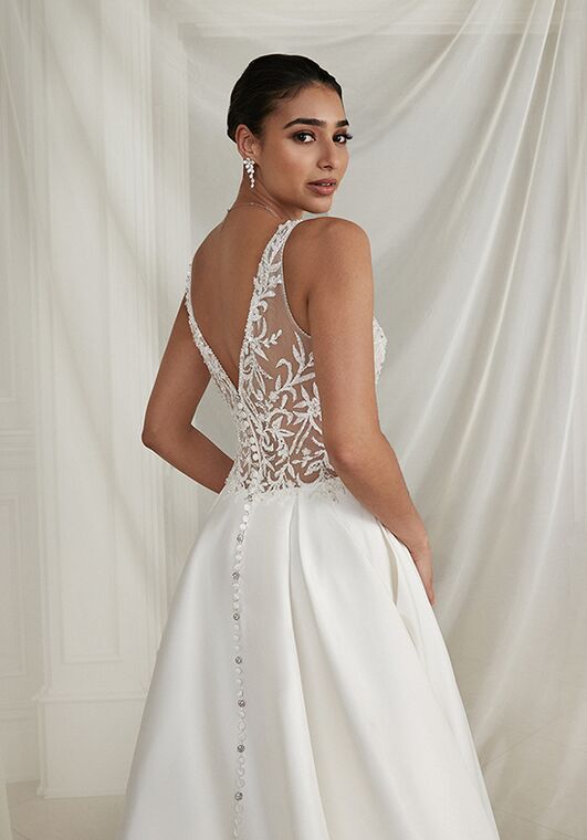 Justin Alexander Elma A-Line Wedding Dress - 2
