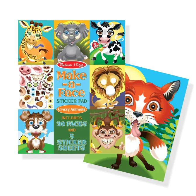 Extra large sticker activity pad for kids wedding activities
