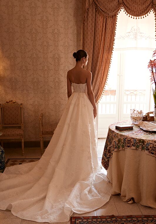 Soft flow by Ricca Sposa Atelier Margrethe 25-010(3) A-Line Wedding Dress - 4