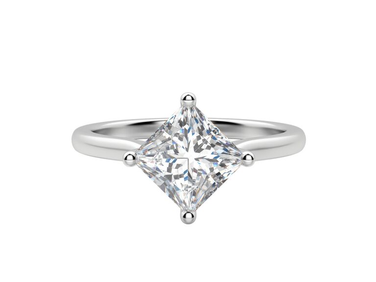 lab grown diamond engagement ring