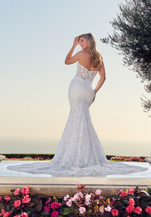 Casablanca Bridal Style 2448 Jocelyn Mermaid Wedding Dress - 2