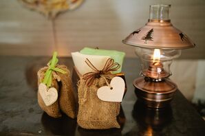 Burlap Bag Favors