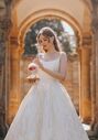 Disney Fairy Tale Weddings D322 - Belle Ball Gown Wedding Dress - thumbnail - 2