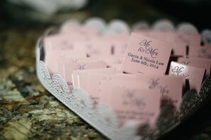 Personalized Matchbooks for Sparkler Exit