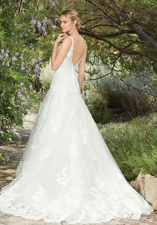 Casablanca Bridal Style 2269 Plumeria A-Line Wedding Dress - 3