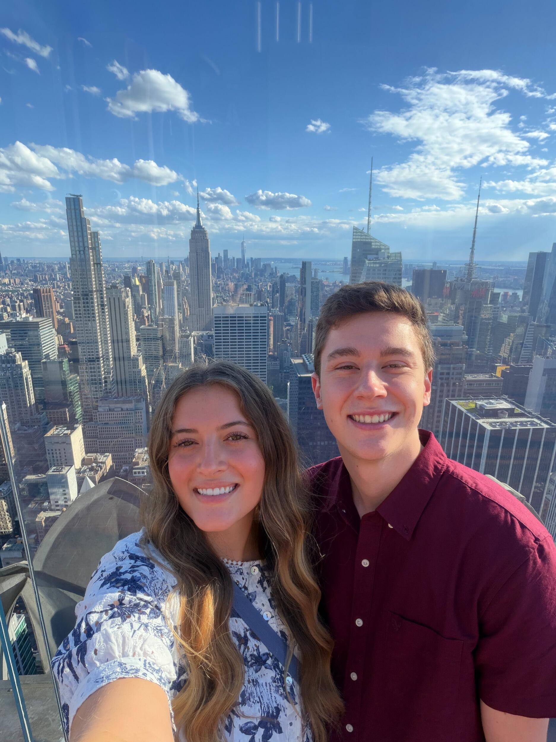 Lucas finished his semester in Chicago and came to stay with the Monsons for the summer. They have enjoyed going to the temple every week, exploring New York City, and playing lots of tennis.