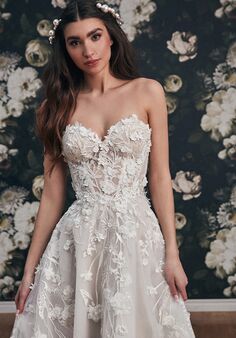 Calla Blanche 121234 Coreena A-Line Wedding Dress