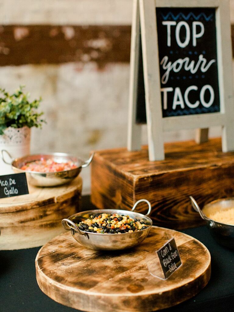 13 Wedding Taco Bar Ideas To Spice Up Your Wedding Reception