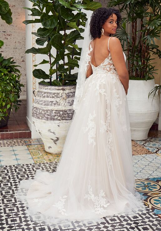 Beloved by Casablanca Bridal BL354 Callie A-Line Wedding Dress - 2