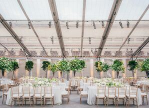 Glamorous Reception Tent at the Legion of Honor in San Francisco